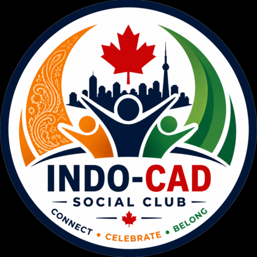 Indo-CAD Social Club logo – Connect, Celebrate, Belong